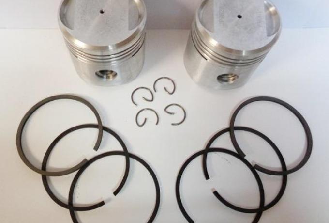 BSA A7 Piston Pair STD, 1950 -61.  