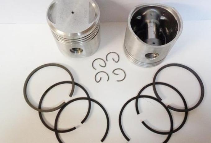 BSA A7 Piston Pair STD, 1950 -61.  