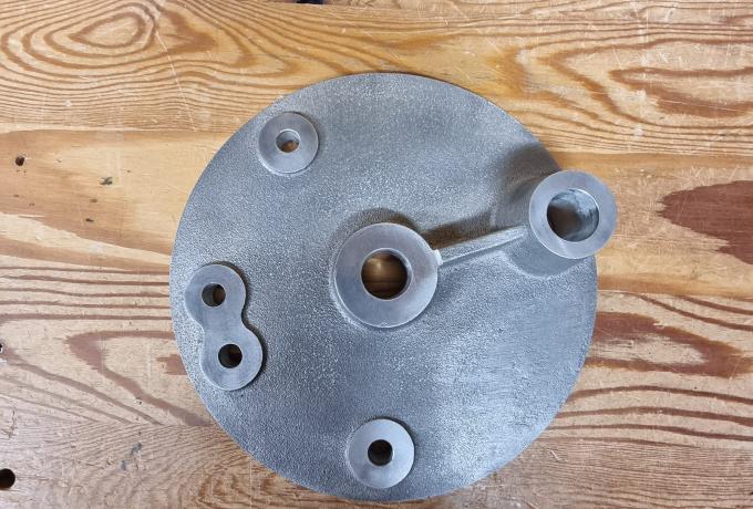 Vincent Brake Plate Rear. Light Alloy