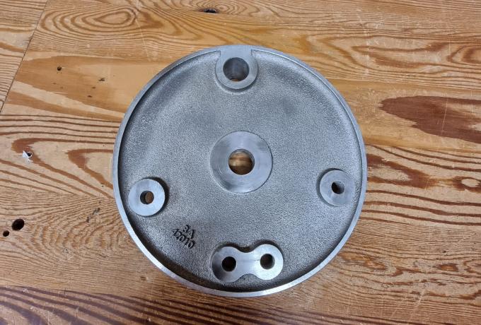 Vincent Brake Plate Rear. Light Alloy