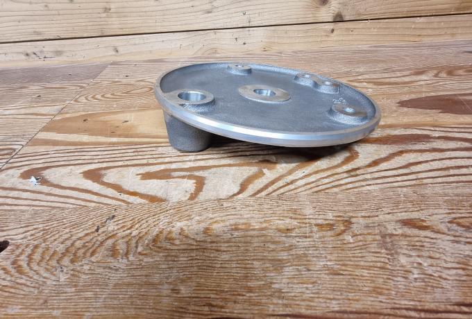 Vincent Brake Plate Rear. Light Alloy