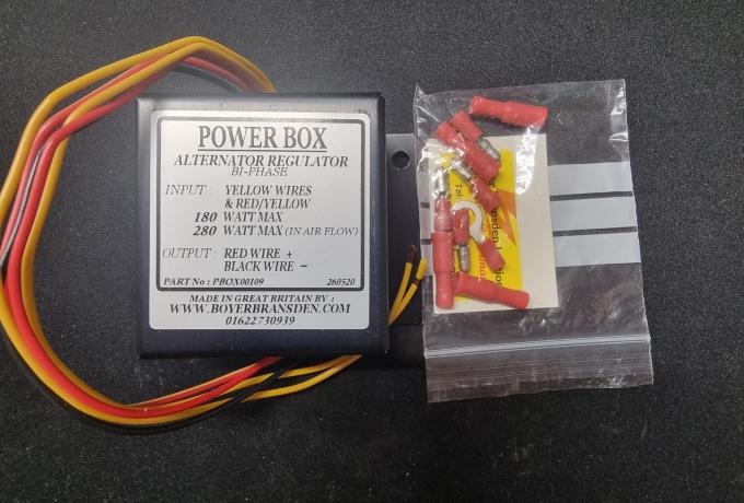 Boyer Power Box Regulator BI-Phase 3 Wire 12Volt