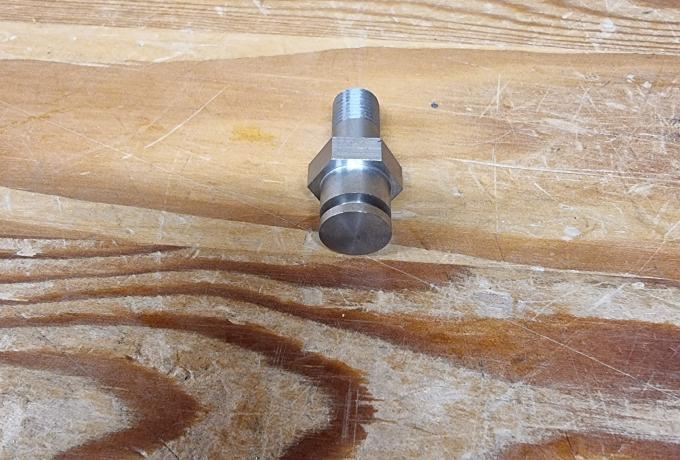 Vincent Brake Anchor Pin. Lightning Brake Plate. Stainless