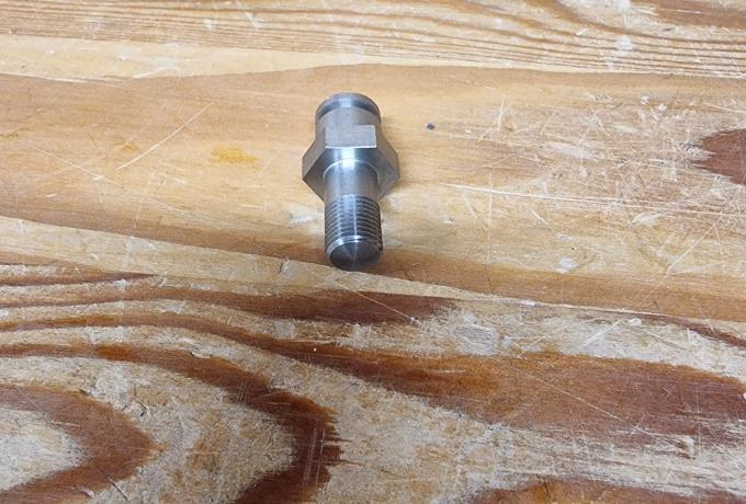 Vincent Brake Anchor Pin. Lightning Brake Plate. Stainless
