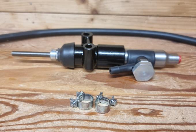 Master/Brake Cylinder SET Triumph T140 rear Stainless Steel
