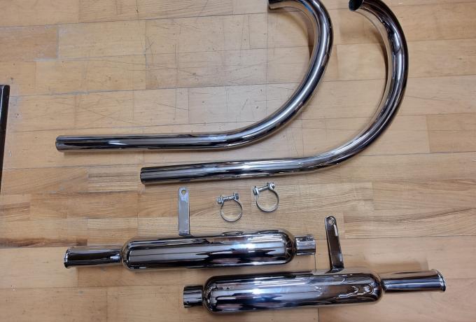 Ariel 4F Exhaust System 1931. 
