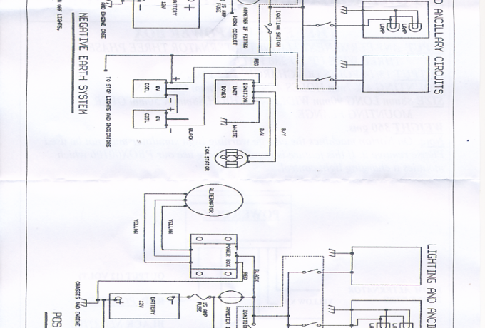 Boyer Power Box für 3 Phasen 3 Wire alternators 12V