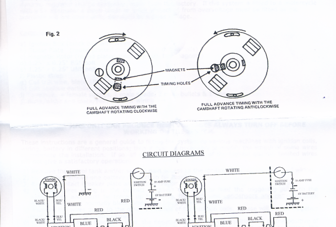 Boyer MKIV Ignition Kit. Triumph/BSA. Single/Twin 6V