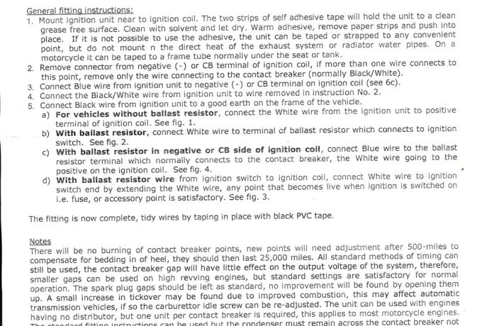 Boyer ID Ign. Contact Assisted NEGATIVE Earth