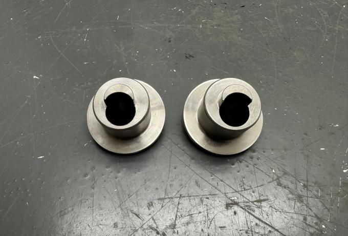 Pair of fork eccentric