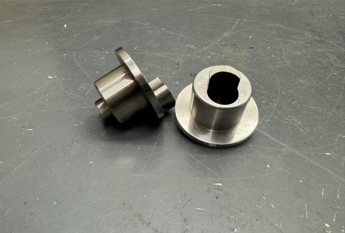 Pair of fork eccentric