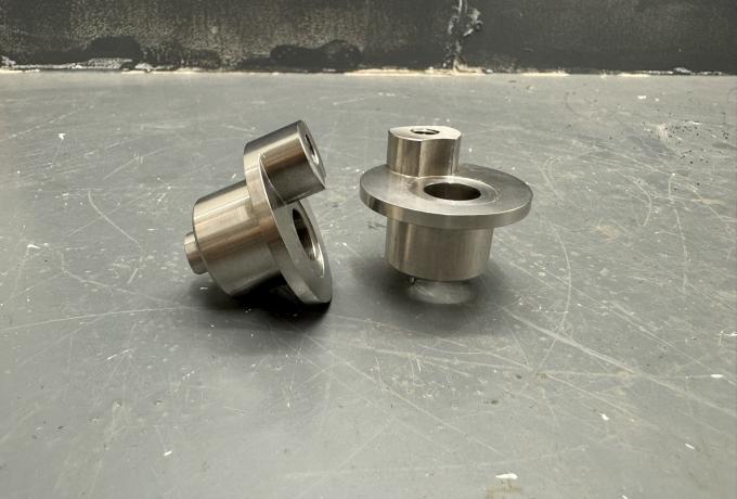 Pair of fork eccentric
