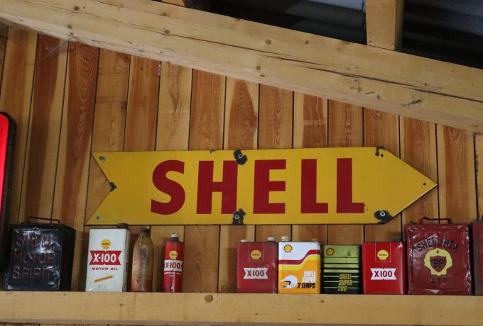 Shell arrow Sign