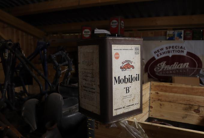 Mobiloil "B" can 