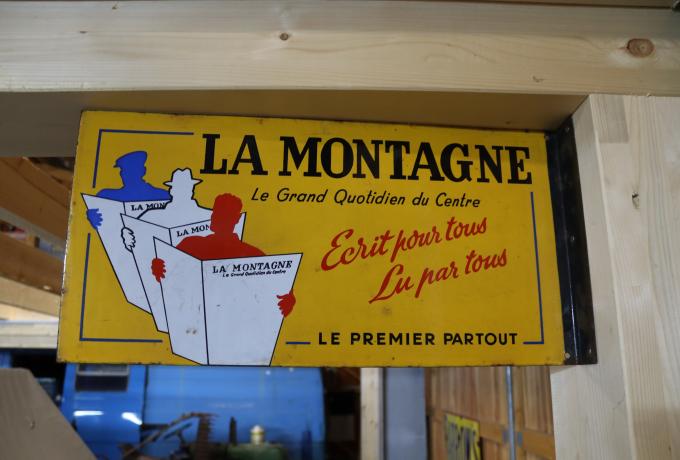 La Montagne Sign