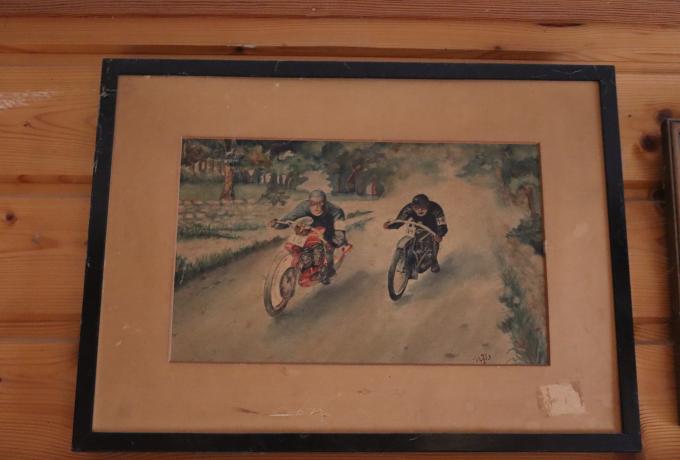 Picture of motorcycle race
