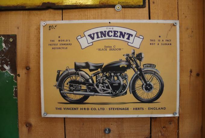 The Vincent Black Shadow Poster