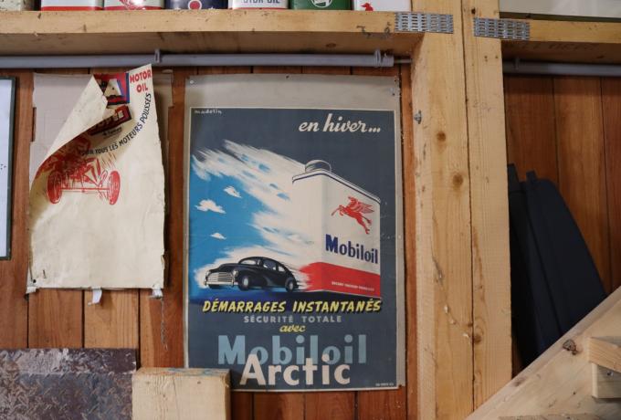 Mobiloil Arctic Poster