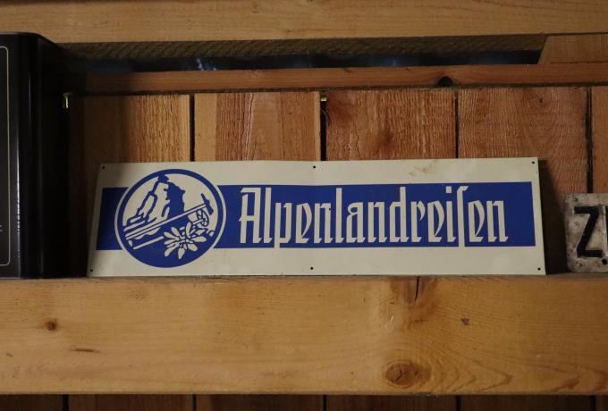 Alpenlandreifen Sign