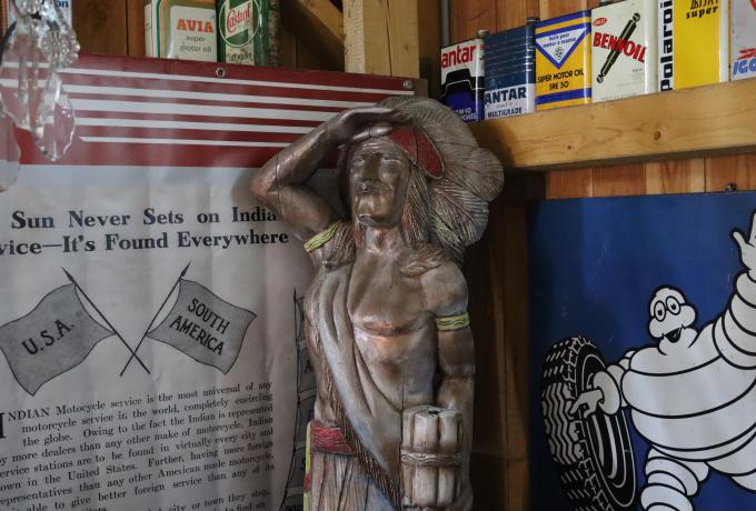 Indian Wooden Statue