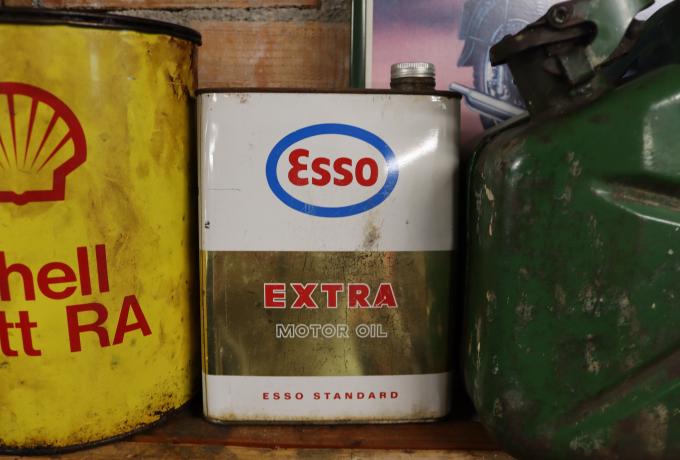 Esso Extra Motor oil can 