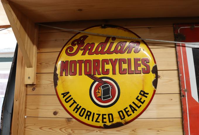 Indian Motorcycle Sign