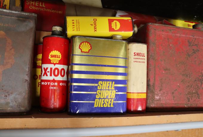 Shell Super Diesel can 