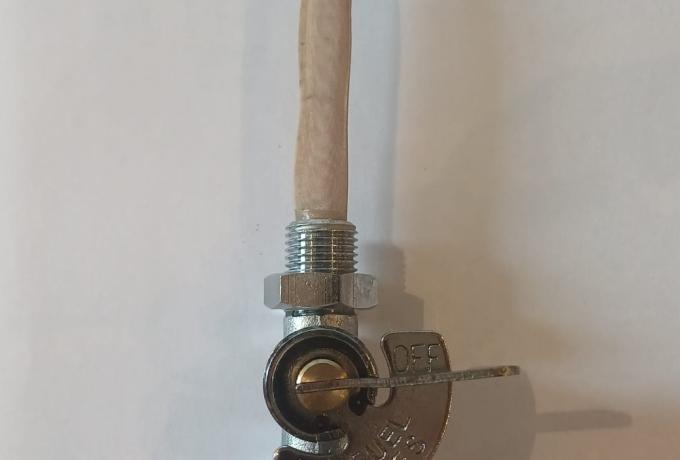 Petrol Tap (Position Indicator) 1/4-1/4 BSP  Triumph, BSA, Norton  ON-OFF-Reserve