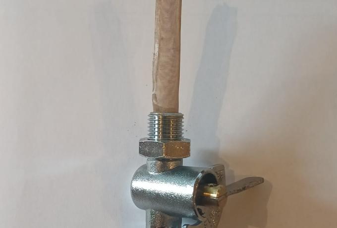Petrol Tap (Position Indicator) 1/4-1/4 BSP  Triumph, BSA, Norton  ON-OFF-Reserve