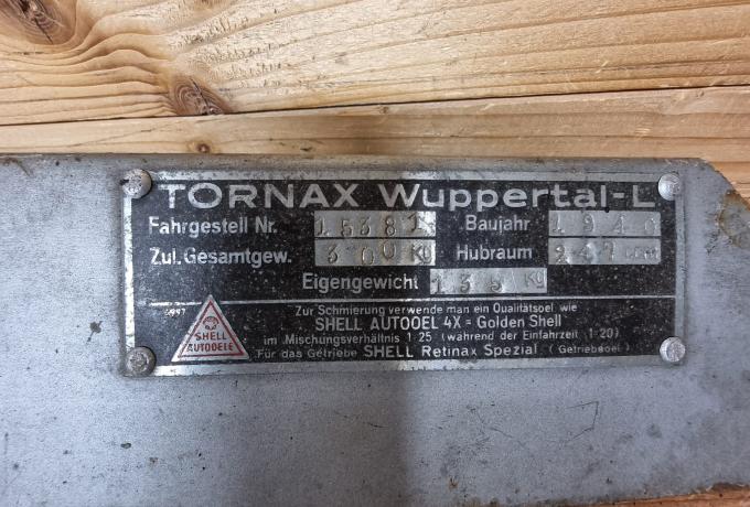 Tornax Wuppertal - L. Chainguard with ID-Plate. used