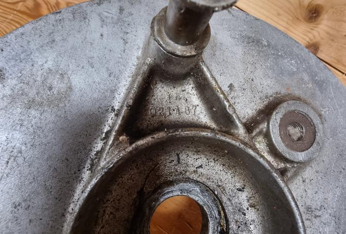 AJS/Matchless Brake Plate used. 