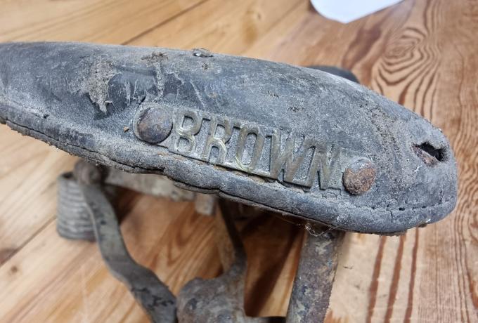 Vintage Brown Seat used. 