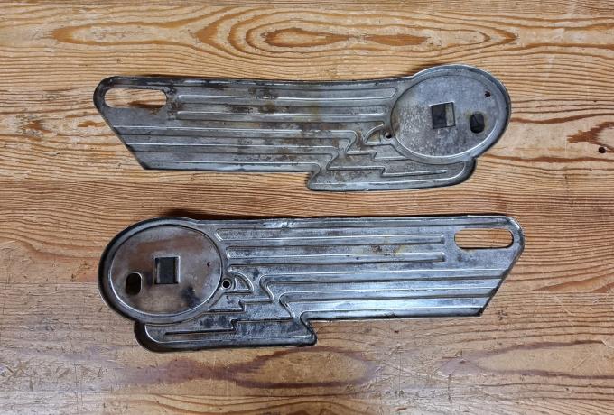 BSA Petrol Tank Badge Pair used.