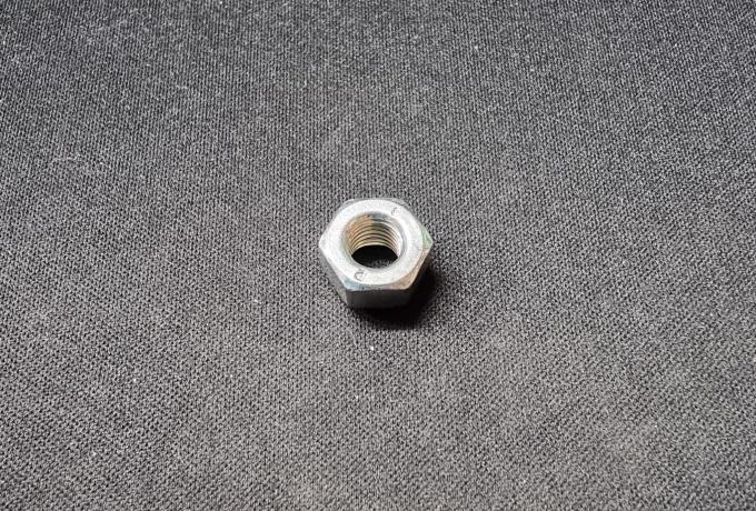 Mutter 1/4" UNF P-Type. Self lock. BSA.Triumph...