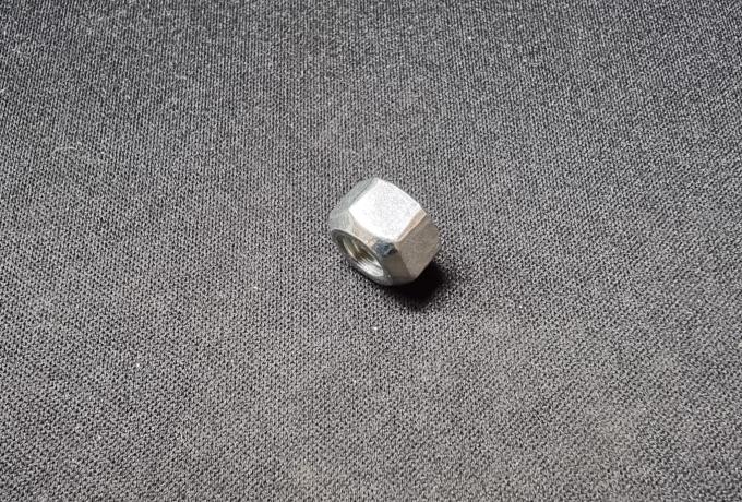 Mutter 1/4" UNF P-Type. Self lock. BSA.Triumph...