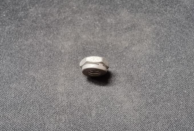 Nut 1/4" UNF. Self lock. 