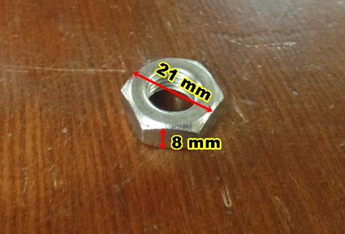 Nut BSF 1/2" 16TPI Half Nut Zinc