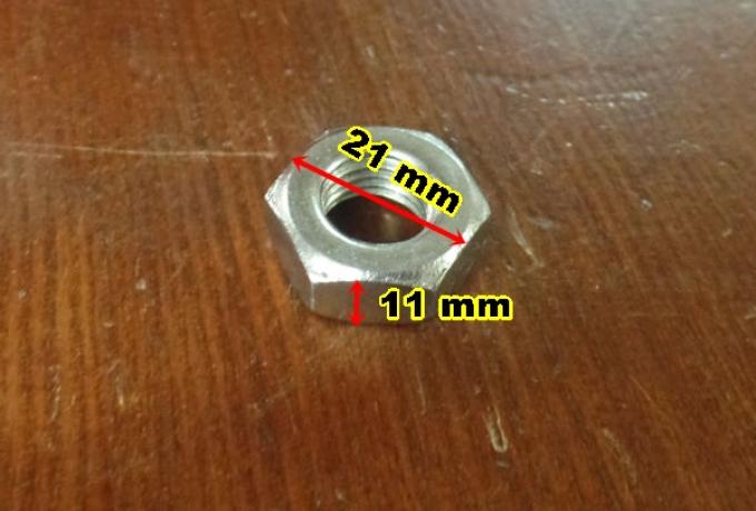 Mutter BSF 1/2" 16TPI Zink
