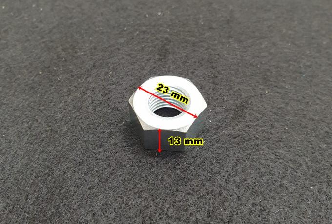 BSA Swinging Arm Spindle Nut 1/2 x 16 TPI