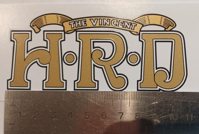 The Vincent HRD Tank Transfer pre 1950