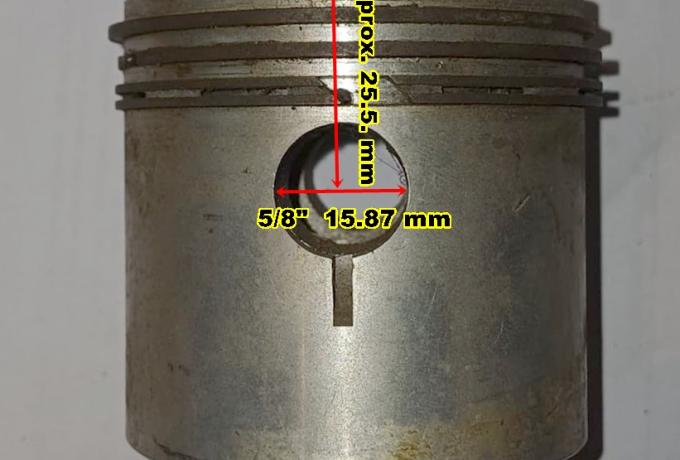 BSA Piston 250 cc B1. B20. C10. C10L. SV 1933-57. OHV B2. B18. 1935-1936