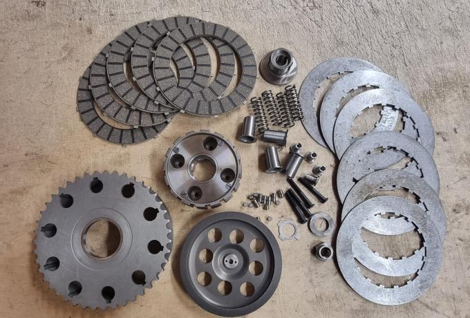 Triumph 6T/T110/TR6/T120 Clutch complete alloy 1954-1961 