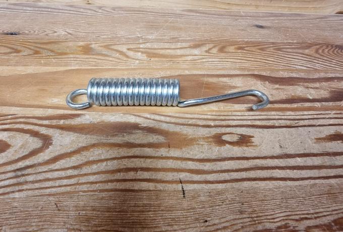 Norton Flat Tank. 16H. M18. Main Stand. Rear Stand Spring.