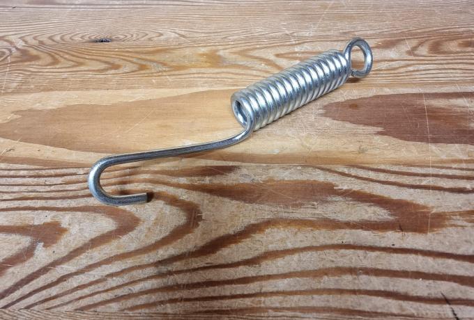 Norton Flat Tank. 16H. M18. Main Stand. Rear Stand Spring.