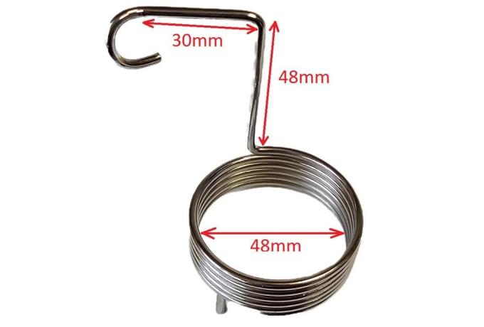 Kickstart Spring plated 48mm Sturmey Archer. Brough Superior.
