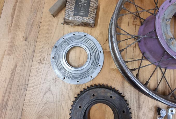 Triumph Wheel Parts used. 