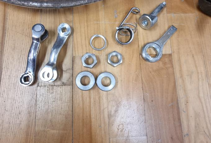 Triumph Wheel Parts used. 