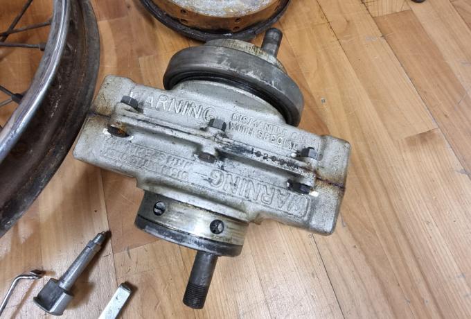 Triumph Wheel Parts used. 
