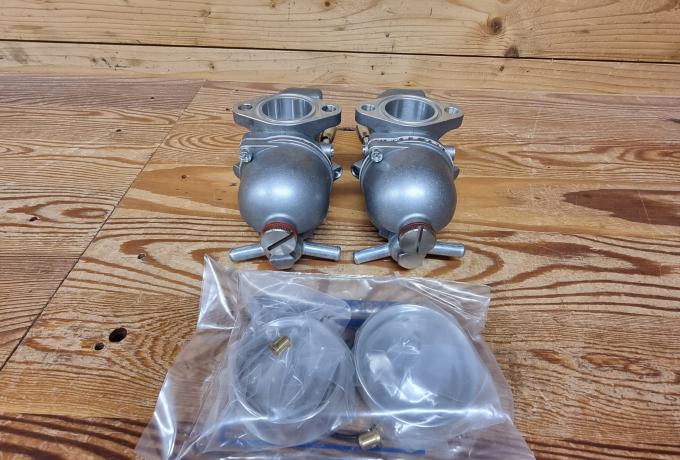 Amal. Royal Enfield Interceptor. Carburettor Pair Premium. STD. 1967-1968. 