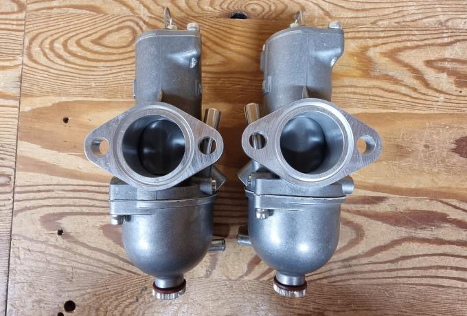 Amal. Royal Enfield Interceptor. Carburettor Pair Premium. STD. 1967-1968. 